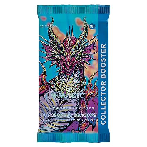 Magic The Gathering D10060000 D&D Battle for Baldurs Gate Commander Legends Collector Booster, Mehrfarbig Magic The Gathering D10060000 D&D Battle for Baldurs Gate Commander Legends Collector Booster, Mehrfarbig von Magic The Gathering