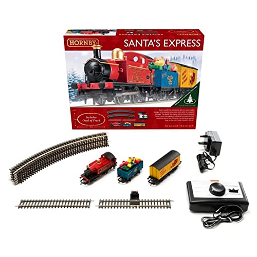 Magie di Natale Weihnachtszug "Santa 's Express" für Dorf Dekoration Set von Magie di Natale