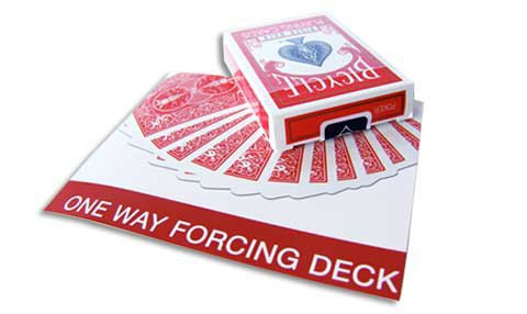 Bicycle One Way Forcing Deck "Tours de magie" von Magie