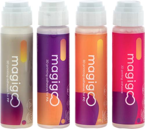 Magigoo Klebestift PRO 4er-Set für ABS,PA,PC,PP je 50ml M3KIT-PK1 von Magigoo