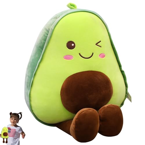 Magiho Avocado Kissen, Avocado Kuscheltier, Avocado Geschenke, Sofa-Rückenkissen, Kuschelkissen für Auto, Geschenk für Kinder, Hausdekoration von Magiho