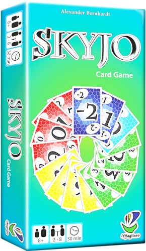 SKYJO, von Magilano - Das unterhaltsame Kartenspiel für Jung und Alt spaßige und amüsante Spieleabende im Freundes- und Familienkreis. von Magilano