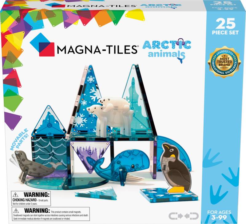 Magna-Tiles Arctic Animals Bausatz 25 Teile von MAGNA-TILES