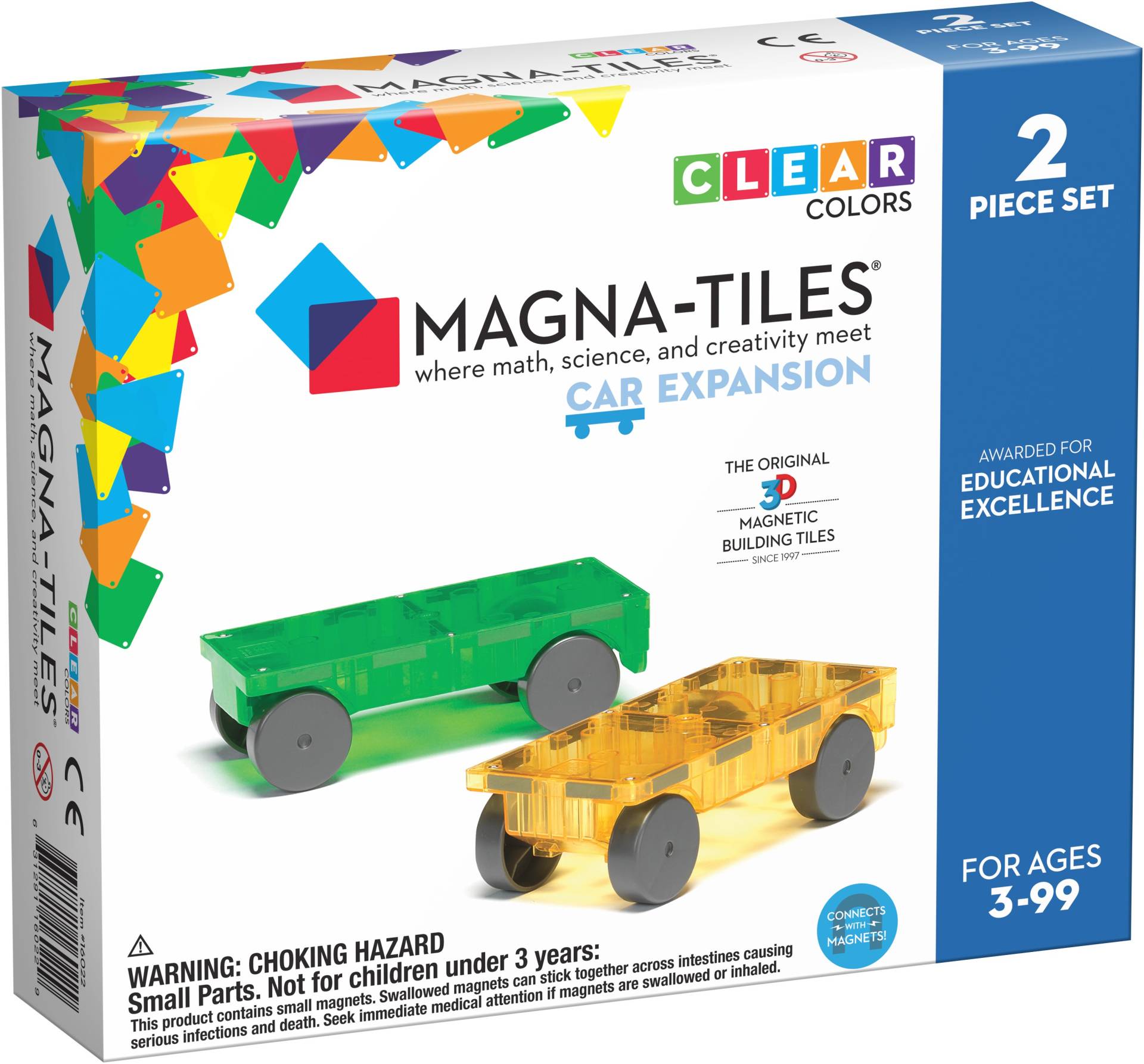 Magna-Tiles Autos Bausatz 2 Teile von MAGNA-TILES