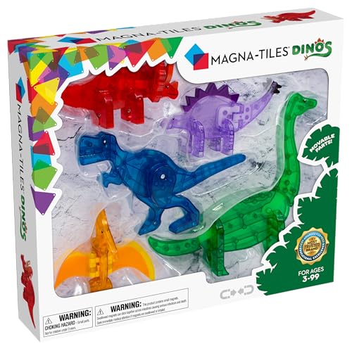 Magna-Tiles - Dino Set - Magnetisch Speelgoed 5 stuks von Magna-Tiles