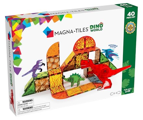 Magna-Tiles - Dino World Set - Magnetisch Speelgoed 40 stuks von Magna-Tiles