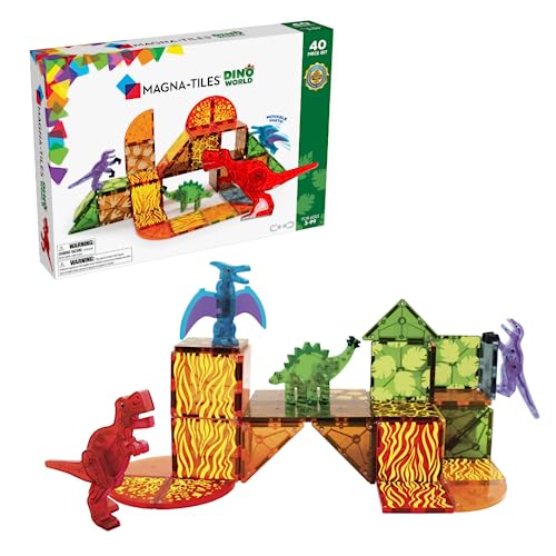 Magna-Tiles - Dino World Set - Magnetisch Speelgoed 40 stuks von Magna-Tiles