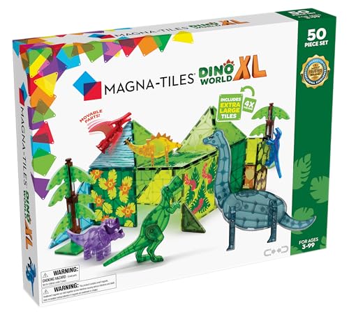 Magna-Tiles - Dino World XL Set - Magnetisch Speelgoed 50 stuks von Magna-Tiles