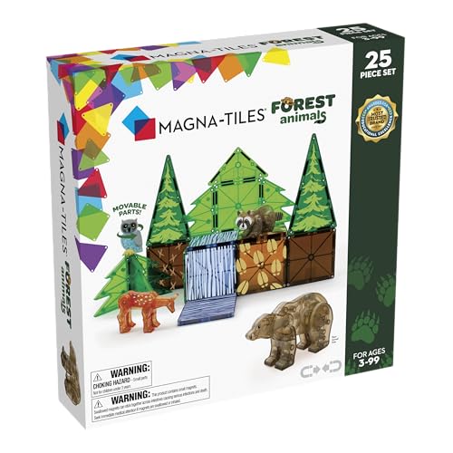 Magna-Tiles - Forest Animals 25 pcs Set - (90224) von Magna-Tiles