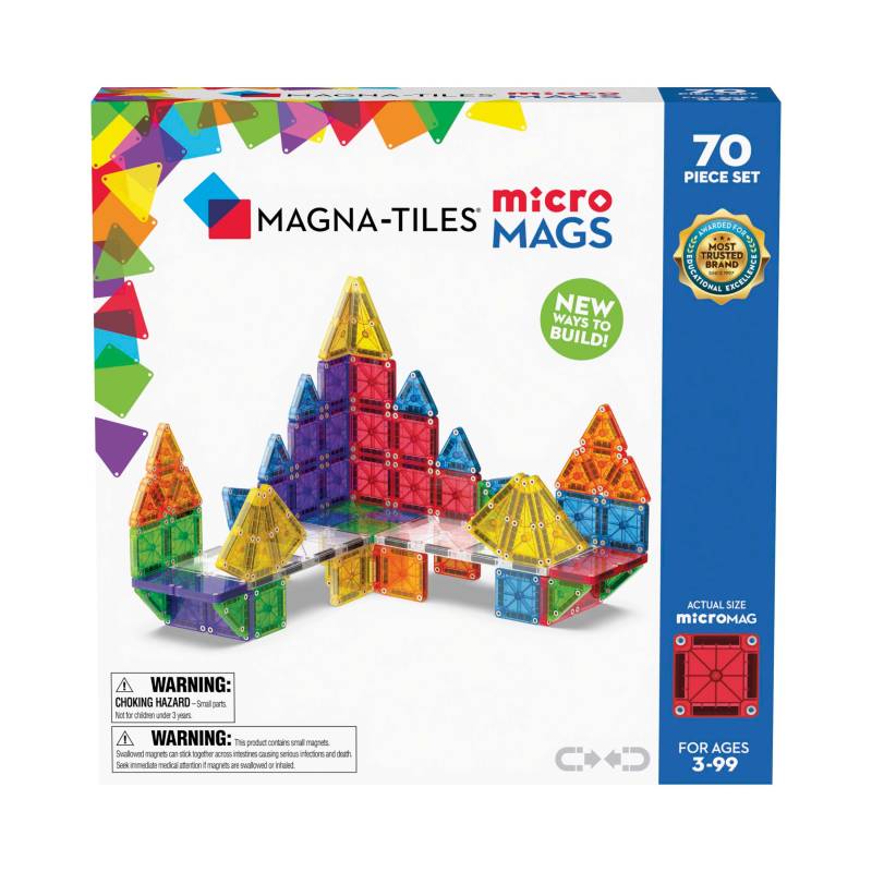 Magna-Tiles MicroMAGS Bausatz 70 Teile von MAGNA-TILES