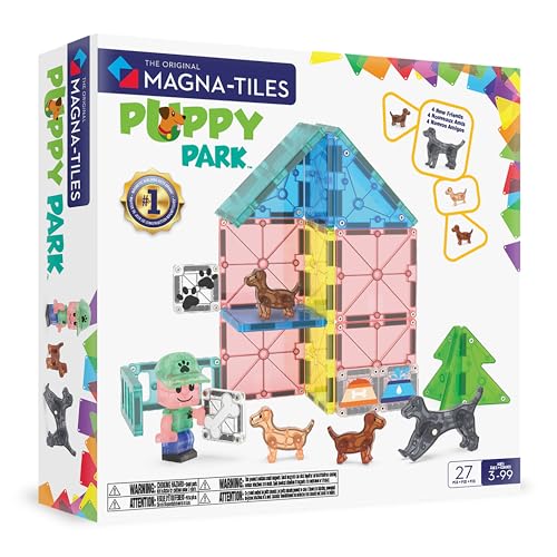 Magna-Tiles Puppy Park 27-teiliges Magnetbauset - Die Originale Magnetbaumarke Magna-Tiles Puppy Park 27-teiliges Magnetbauset - Die Originale Magnetbaumarke von Magna-Tiles