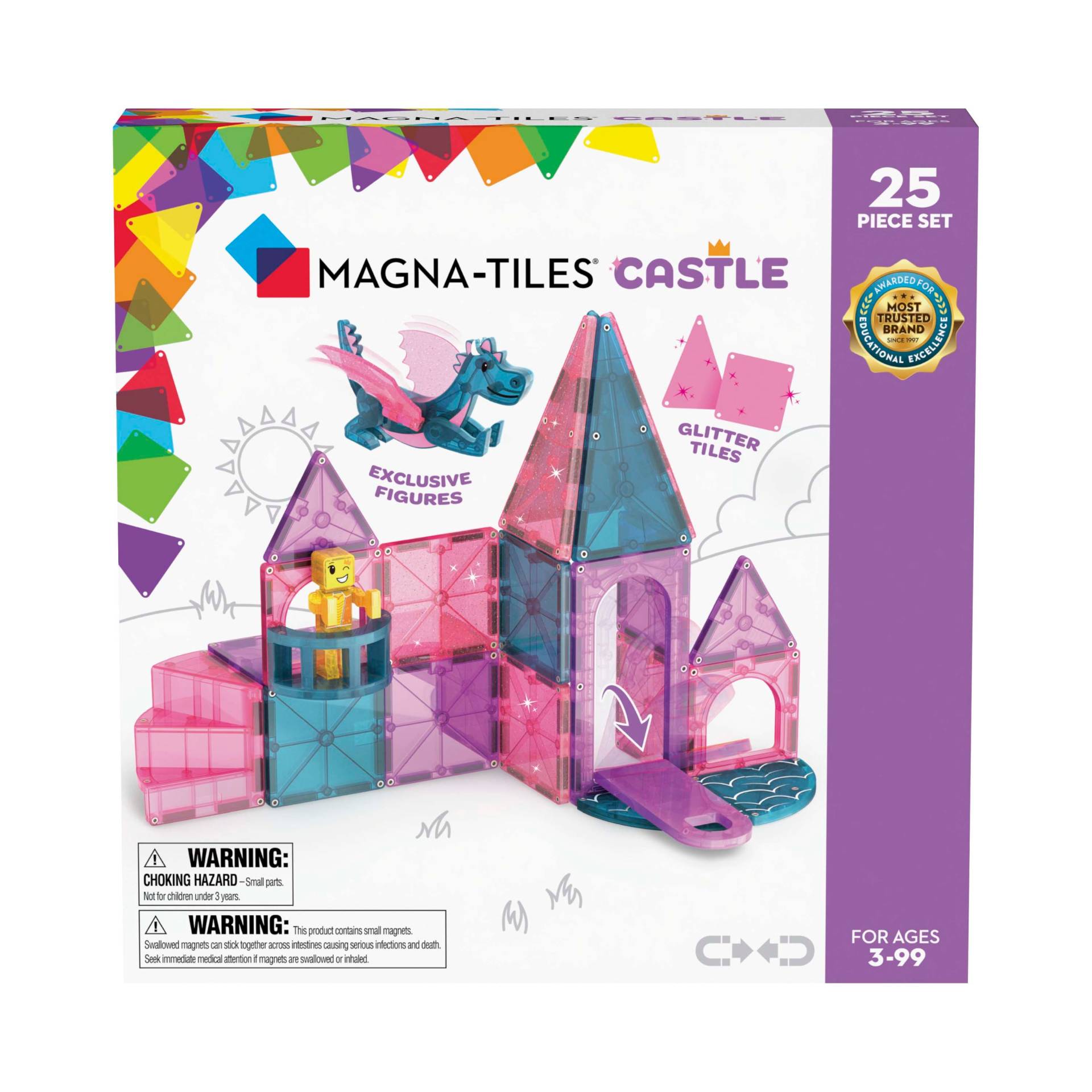 MAGNA-TILES Schloss Bausatz 25 Teile von MAGNA-TILES