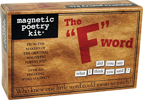 MIK Funshopping Magnetisches Wort-Puzzle The F Word von Magnetic Poetry