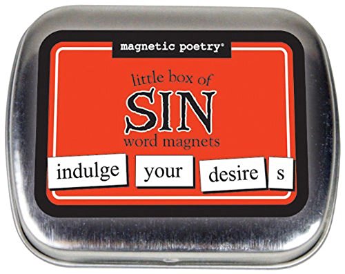 Magnetic Poetry : Little Box of Sin Words , 1.75 X 2.25 X 5 von Magnetic Poetry