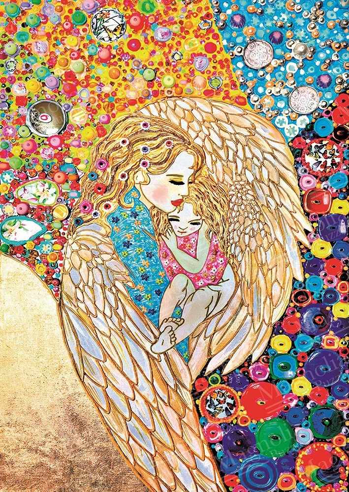 Magnolia Angel & Child - Irina Bast Special Edition 1000 Teile Puzzle Magnolia-3413 von Magnolia