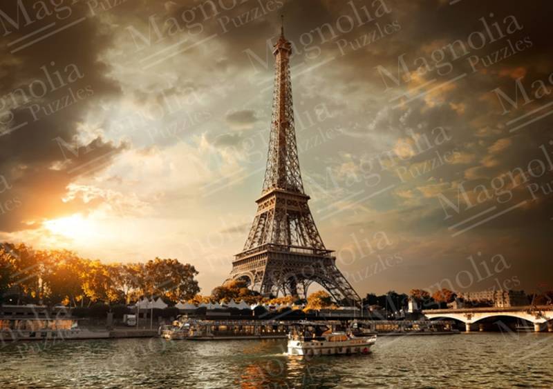 Magnolia Clouds over Paris 1000 Teile Puzzle Magnolia-2332 von Magnolia