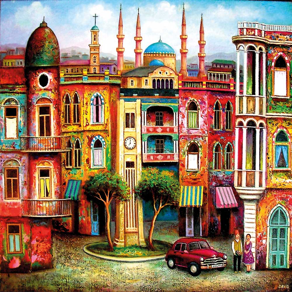 Magnolia Tbilisi Square 1023 Teile Puzzle Magnolia-9502 von Magnolia