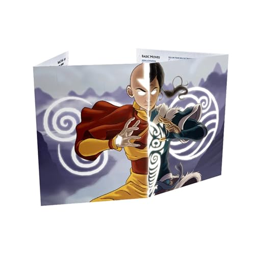 Magpie Games; Avatar Legends: The Roleplaying Game; Gamemaster Screen - 21.6 cm x 81.3 cm Durable Screen, Features Essential Tables and Charts von Magpie Games