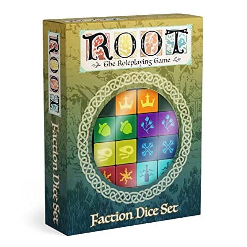 Magpie Games Root RPG Faction Dice Set - Würfel - 7 Sets of 6-sided Dice - Indoor - All Ages von Magpie Games