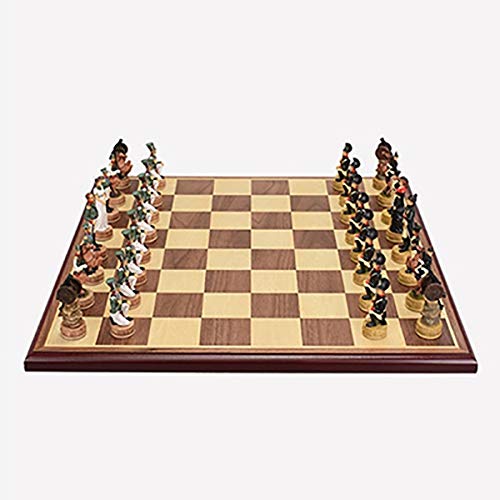 LNNW Chinesisches Schach Dreidimensionale Harzschachtel Schachbrett Set Anfänger Puzzle Spiel Intellektuelle Entwicklung Brettspiel(Color:B,Size:44 * 44 * 1.8cm) von MaiBuL