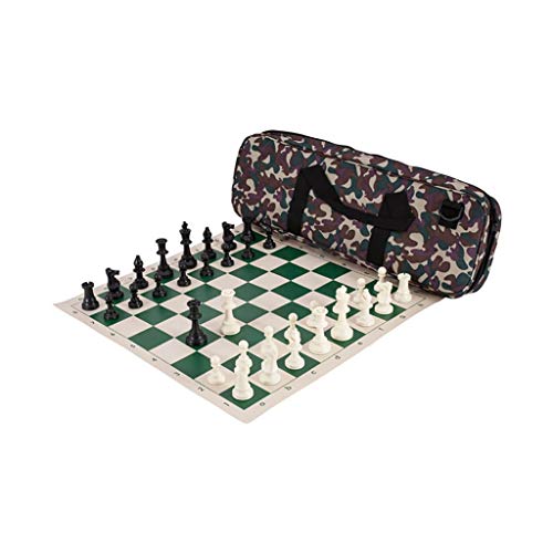 LNNW Chinesisches Schach Internationales Schach-Rucksack-Silikon-Schachbrett-Set Anfänger-Puzzlespiel-Game intellektuelle Entwicklung Brettspiel(Color:E) von MaiBuL
