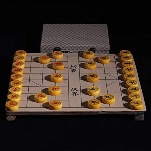 LNNW Chinesisches Schach Palisander Phoebe Chinesische Schach Geschenkboxen Interaktives Spiel Early Education Dekorative Ornamente Brettspiel(Size:4.8cm) von MaiBuL
