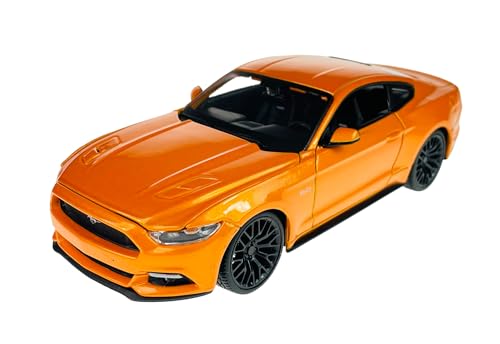 Ford Mustang GT VI Coupe Orange Modell Ab 2014 1/24 Modell Auto Ford Mustang GT VI Coupe Orange Modell Ab 2014 1/24 Modell Auto von Maisto Ford