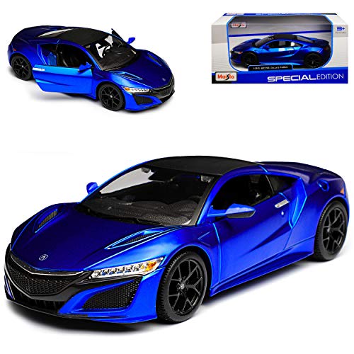 Hon-da Acura NSX Coupe Blau Neues Modell Ab 2016 1/24 Maisto Modell Auto Hon-da Acura NSX Coupe Blau Neues Modell Ab 2016 1/24 Maisto Modell Auto von Maisto