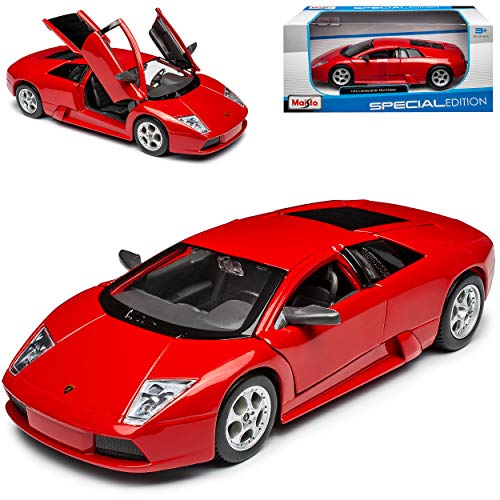 Lamborgihini Murcielago Coupe Rot 2003-2010 1/24 Modell Auto von Maisto Lamborgihini