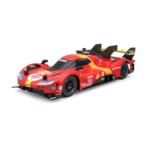 Maisto Ferngesteuertes Auto Ferrari 499P LMH, 2023, 24 Stunden, Le Mans Champion, c/Licht 1:16 (78020) von Maisto Lamborgihini