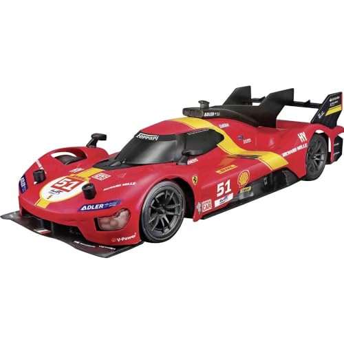 Maisto Ferngesteuertes Auto Ferrari 499P LMH, 2023, 24 Stunden, Le Mans Champion, c/Licht 1:16 (78020) von Maisto Lamborgihini