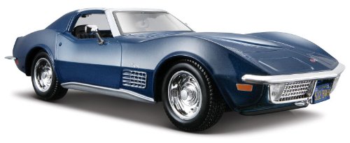 1970 Chevrolet Corvette [Maisto 31202], Metallic Blau, 1:24 Die Cast von Maisto