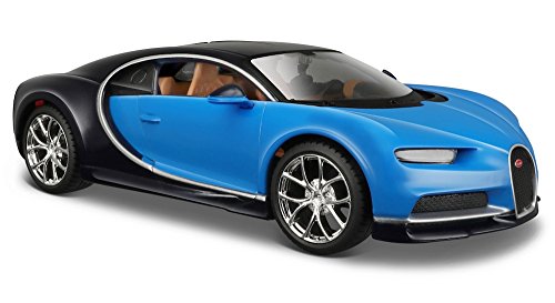 2016 Bugatti Chiron [Maisto 31514], Blau, 1:24 Die Cast von Maisto