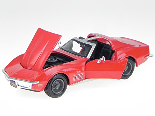 Chevrolet Corvette C3 1970 rot Modellauto 31202 Maisto 1:24 von Maisto