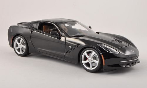 Chevrolet Corvette Stingray (C7), schwarz , 2013, Modellauto, Fertigmodell, Maisto 1:18 von Maisto