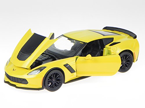 Chevrolet Corvette Z06 2015 gelb Modellauto 31133 Maisto 1:24 von koenig-tom