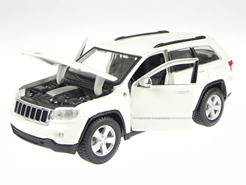 Jeep Grand Cherokee Laredo weiss Modellauto 31205 Maisto 1:24 von koenig-tom