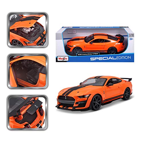 Maisto 1/18 Ford Shelby orange schwarz von Maisto