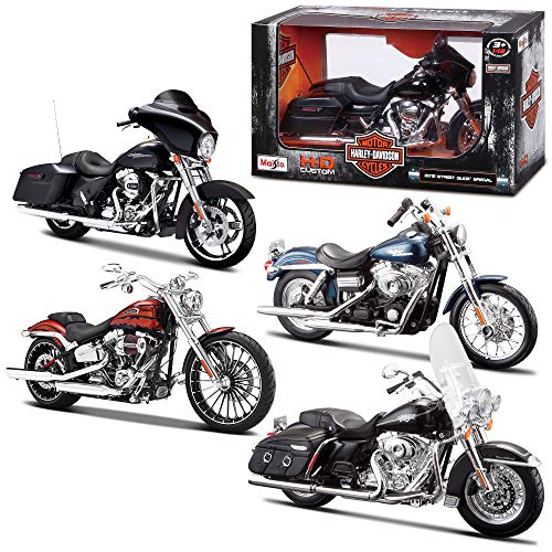 Maisto 1:12 H-D Motorcycles Asst von Maisto