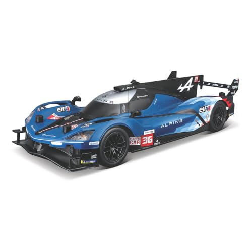 Maisto -1:16 Alpine Hypercar A424 Ferngesteuertes Fahrzeug 2,4 GHz Alpine Racing 499P Le Mans 2024 im Maßstab 1:16, Reichweite 35 m, Geschwindigkeit 13,7 km/h von Maisto