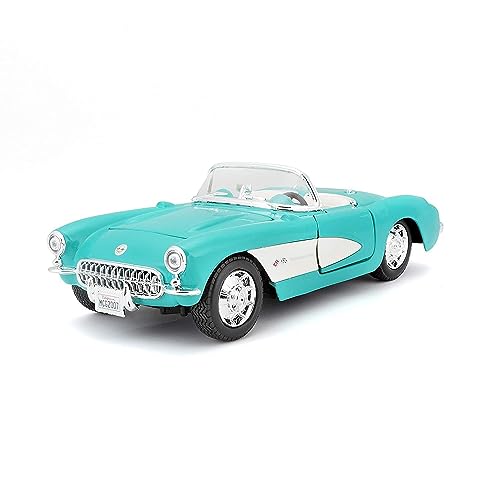 Maisto 2042984 31275 Modellauto 0.0583333333333333 Chevrolet Corvette 57, mintgrün von Bauer Spielwaren