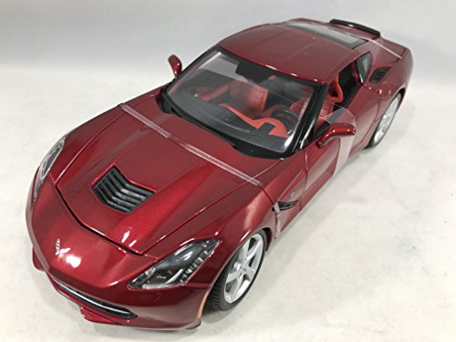 Maisto 31182 - Modellauto 1:18 Corvette Stingray Coupe 14, metallic rot von Maisto