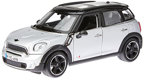 Maisto 31273 - Modellauto 1:24 Mini Countryman, Silber/schwarz von Maisto