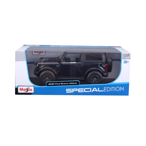 Maisto 1/18 FORD BRONCO WILDTRAK - dunkelblau von Maisto