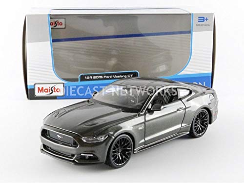 Maisto – 31508G – Ford Mustang GT – 2015 – Maßstab 1/24 – Grau von Maisto