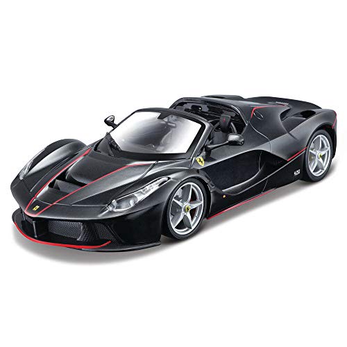 Maisto 39133-00000001 1/24 KIT Metal - Ferrari Aperta Auto, Schwarz von Maisto