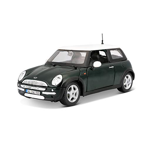 Maisto 531219 Mini Cooper Modellauto, grün, One Size von Maisto