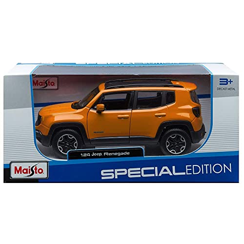 Maisto - Jeep Renegade 2014 - 1:24, Verschiedene Farben, 1 Stück von Maisto