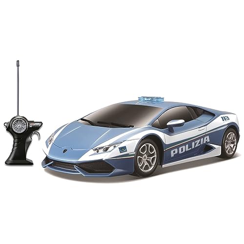 Maisto 581271 - Ferngesteuertes Modellauto 1:14 Lamborghini Huracan LP 610-4 Polizei, blau Maisto 581271 - Ferngesteuertes Modellauto 1:14 Lamborghini Huracan LP 610-4 Polizei, blau von Maisto