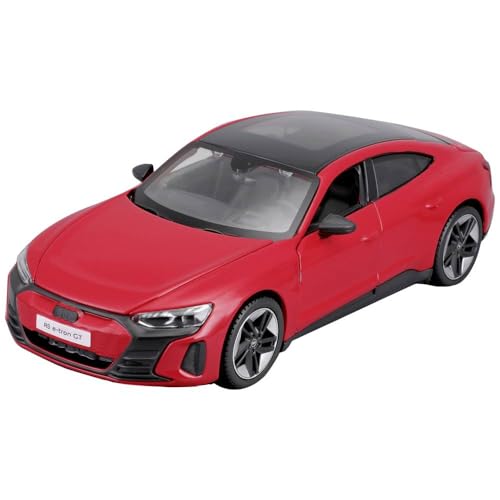 Maisto Audi RS e-tron GT (2022): Modellauto im Maßstab 1:24, Türen beweglich, rot (532907) von Maisto